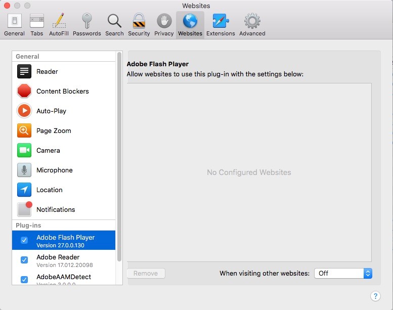 Flash Plugin For Mac Os X